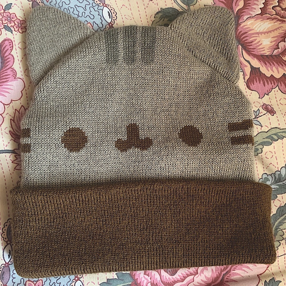 PUSHEEN beanie| cat hat| winter & fall accessories